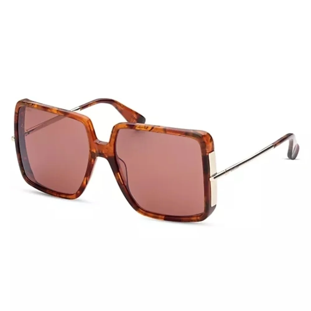 Max Mara MM0003/S 54E Oversized Square Sunglasses Tortoise Gradient NWT
